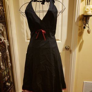 Morbid Threads Halter Dress